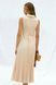 Костюм с юбкой плиссе светло-бежевый, L-XL, 46-48