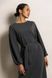 Трикотажное платье длинное серое, Серый, XXL-3XL, 50-52
