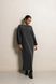 Трикотажное платье длинное серое, Серый, XXL-3XL, 50-52
